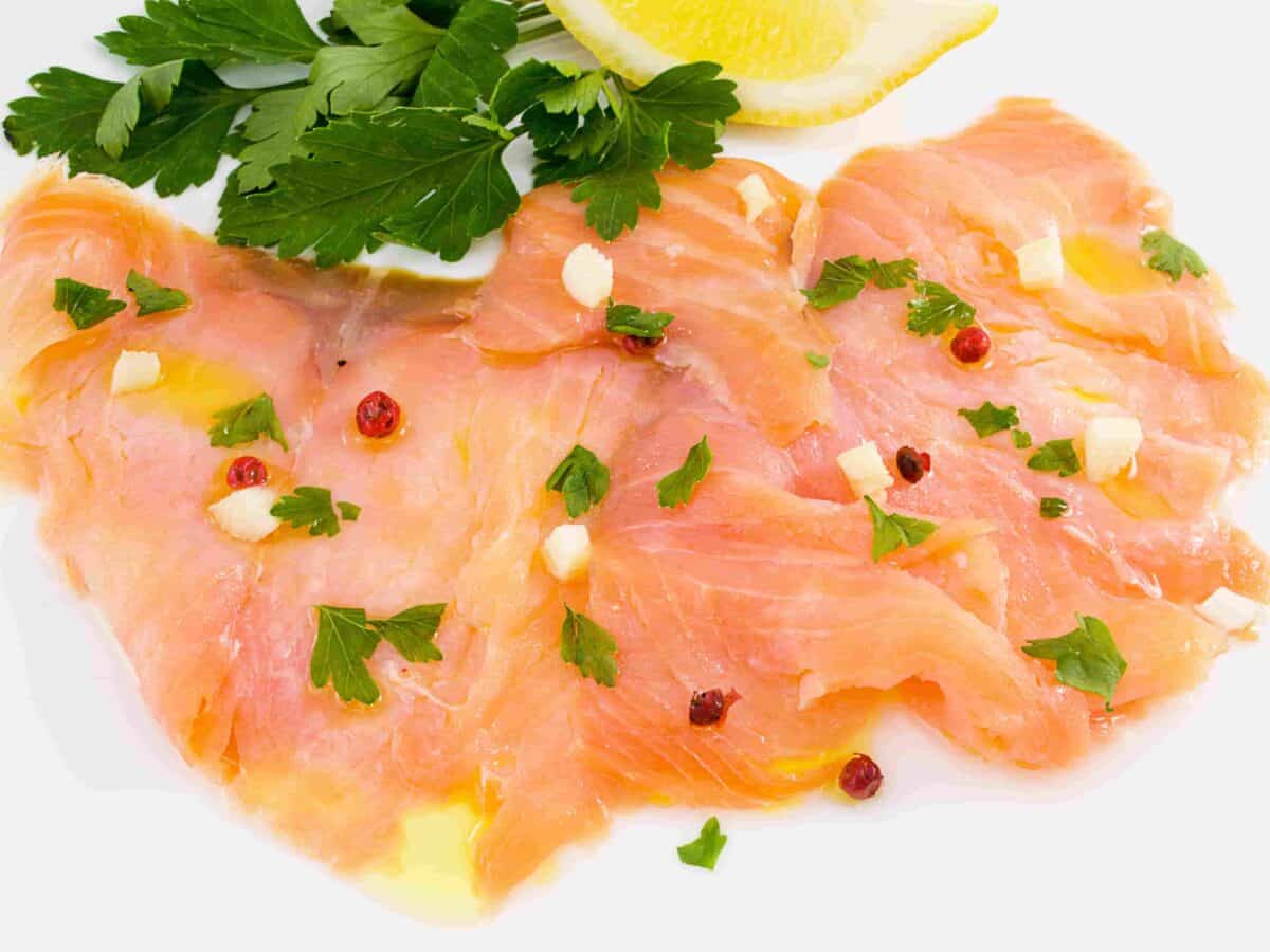 CARPACCIO DI SALMONE