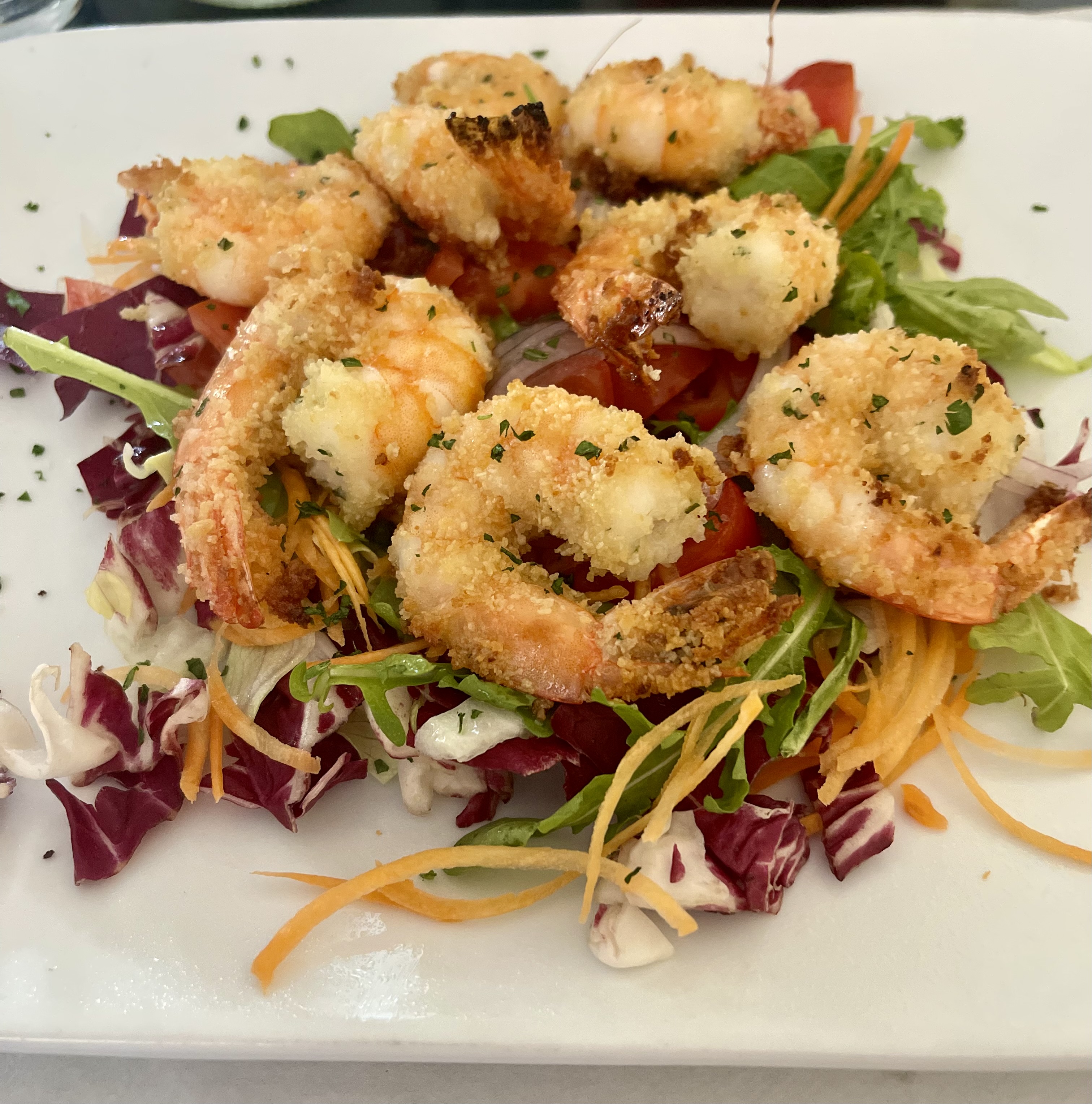 GRATIN DI GAMBERETTI ALLA PROVENZALE