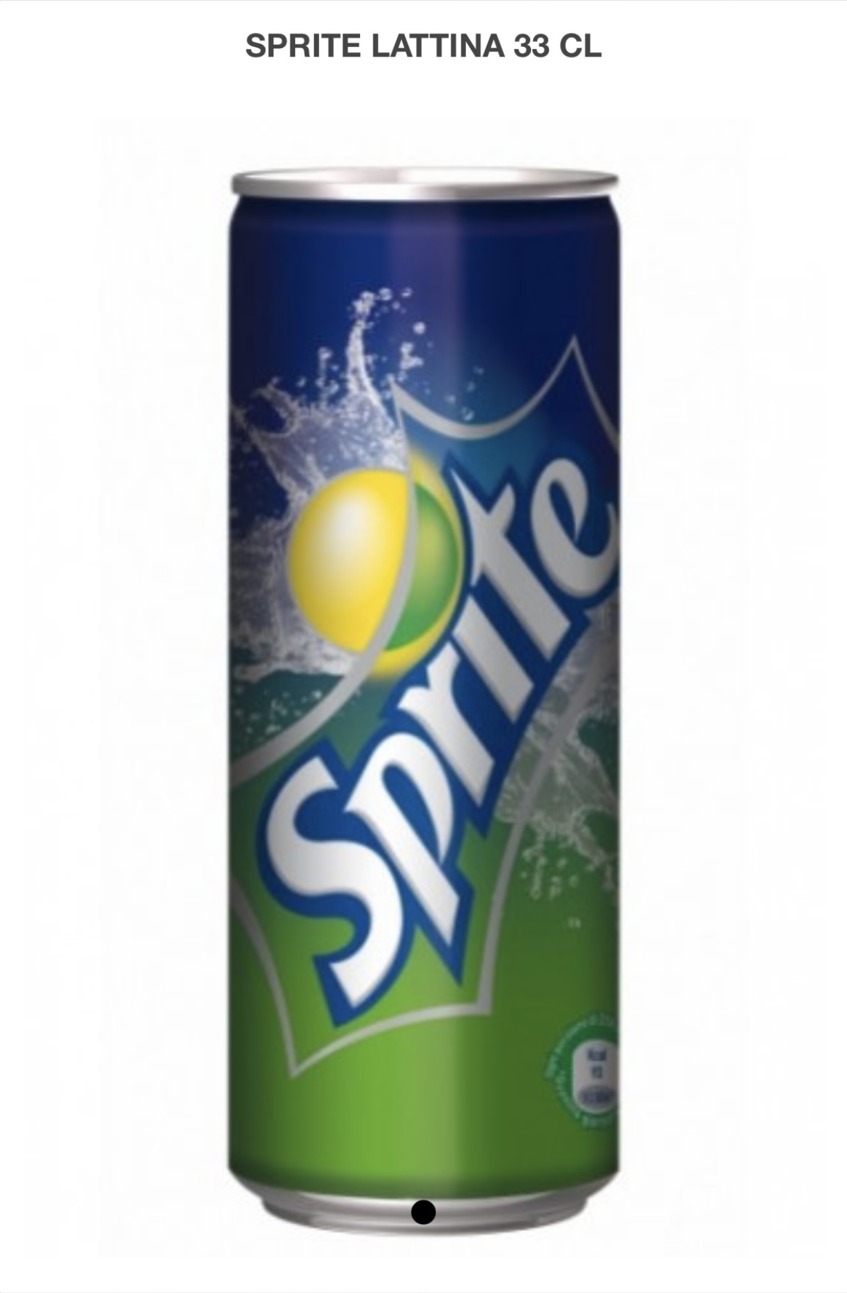 Sprite lattina 33 cl