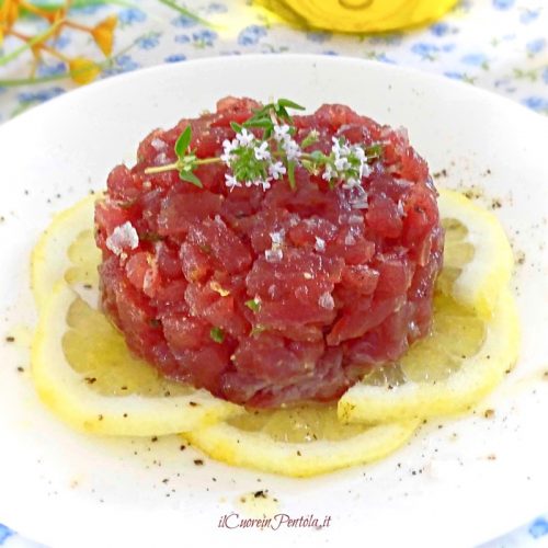 TARTARE DI TONNO