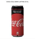 Coca Cola Zero lattina 33 cl